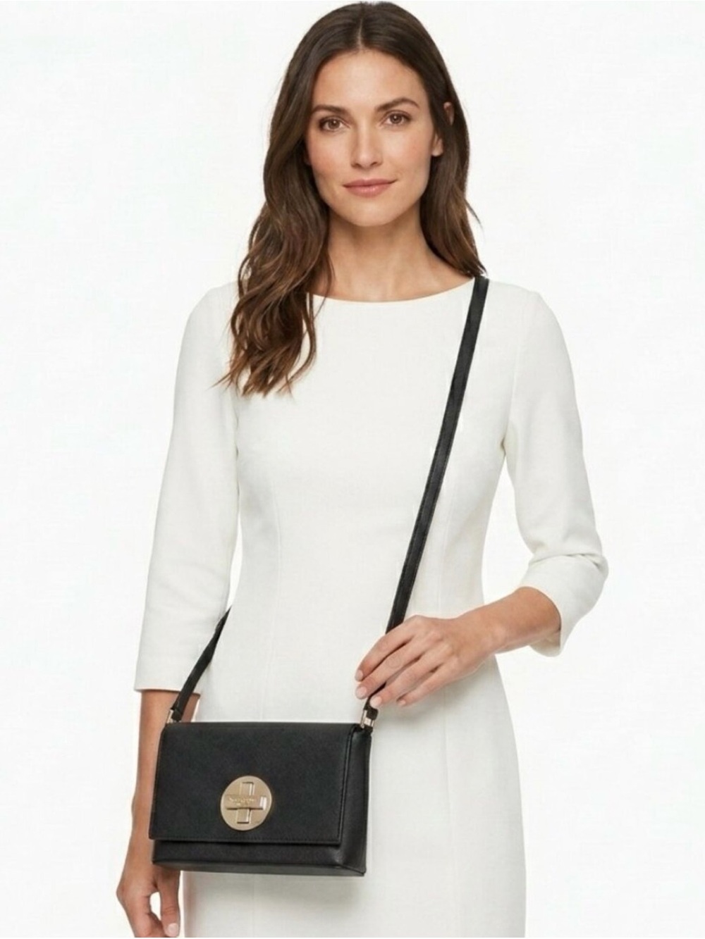 Kate Spade Designer Small Black Crossbody Bag/Clutch